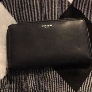 Coach Black Wallet